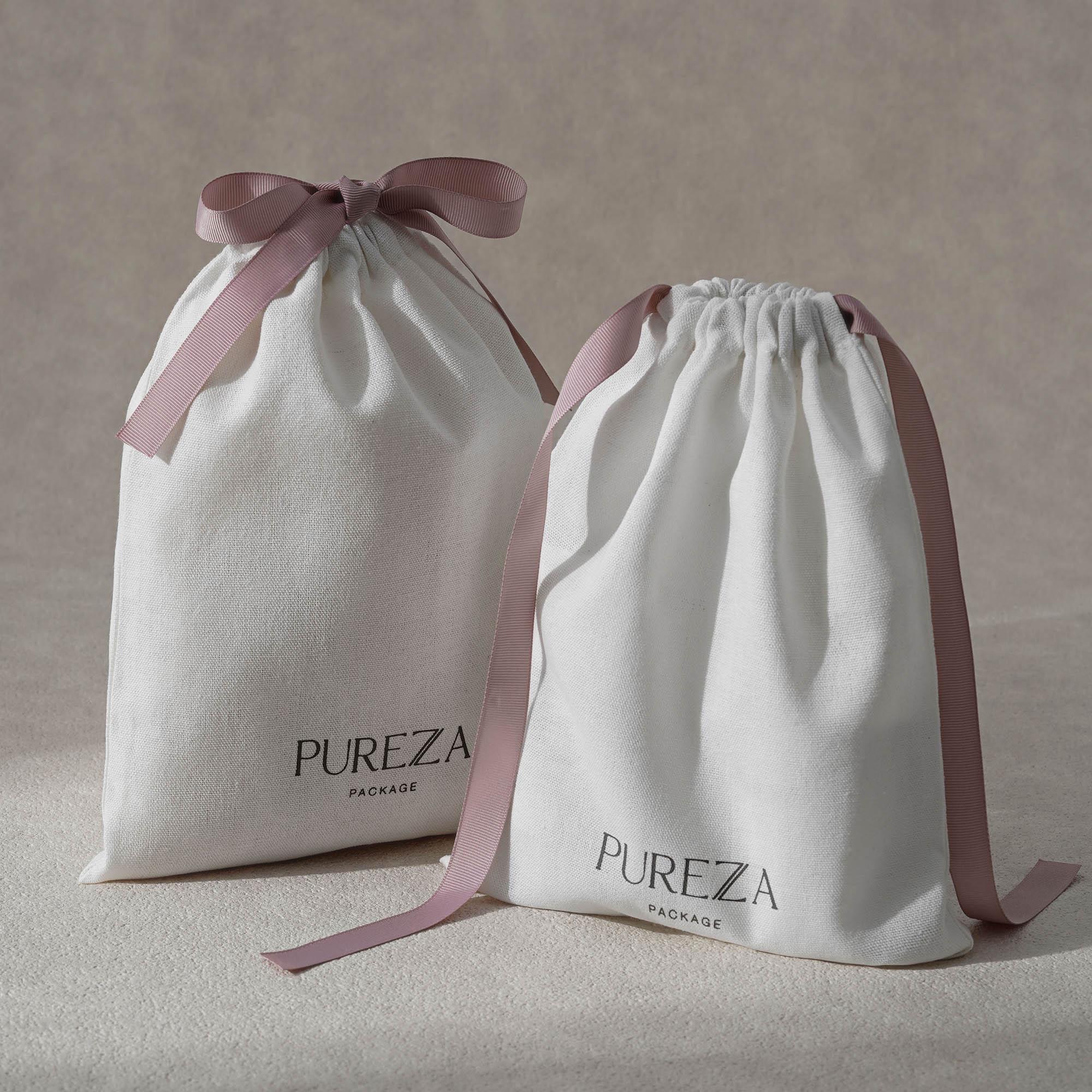 Luxury Skincare Packaging - Pamuklu İpli Çanta, Çevre Dostu Yeniden