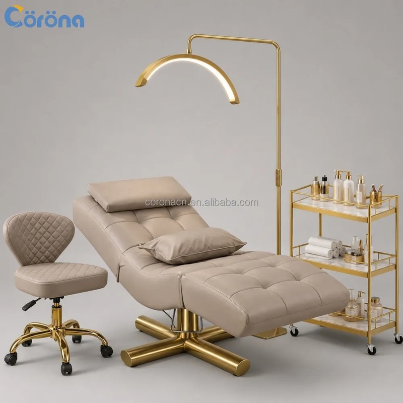 Luxury Skincare Treatments - Modern, Lüks, Hidrolik Mekanizmalı Güzellik Bakım