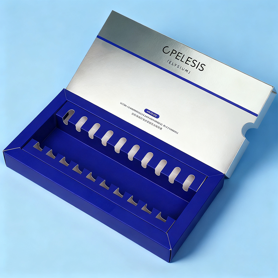 Luxury Skincare Packaging - Özel Kabartmalı Logolu Lüks Cilt Bakım