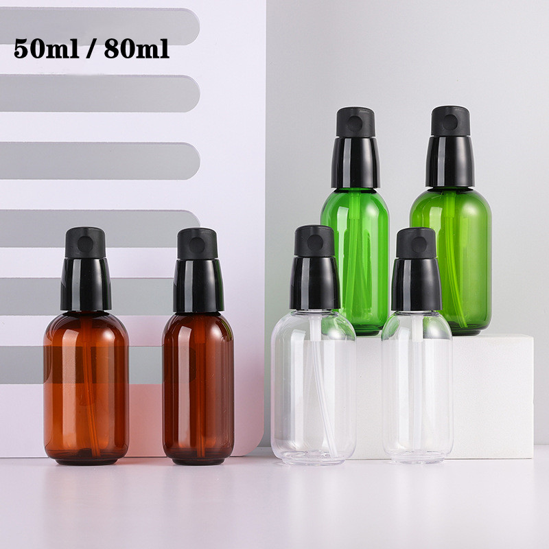 Lüks 50ml 80ml Yeşil Şeffaf Ka - Luxury Skincare Packaging incelemesi ve fiyatı