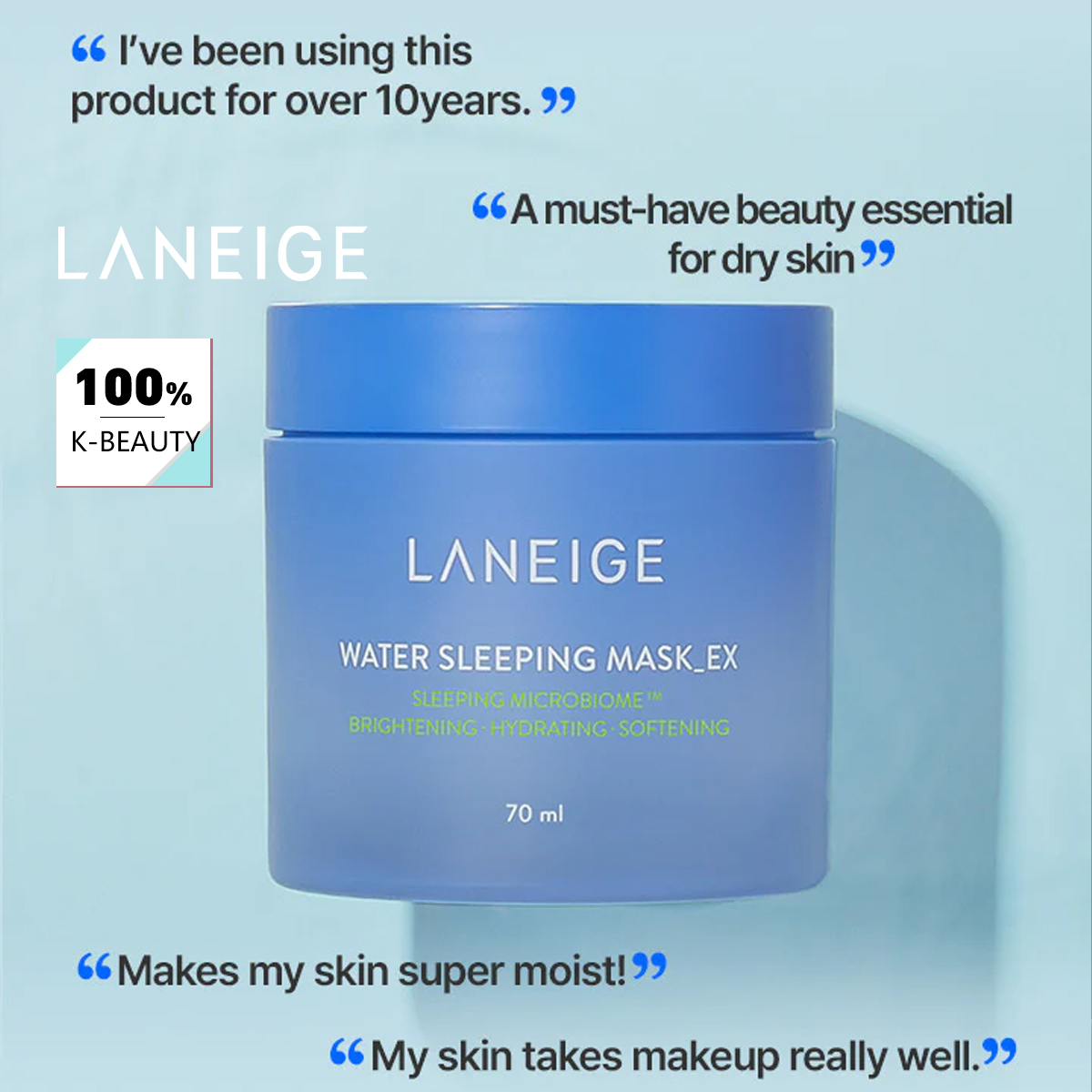 LANEIGE Su Uyku Maskesi 70ml,  - Luxury Skincare Treatments incelemesi ve fiyatı
